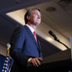 Virginia Republican gubernatorial candidate Glenn Youngkin speaks during an election-night rally at the Westfields Marriott Washington Dulles on November 02, 2021, in Chantilly, Virginia.